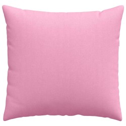 Coussins de canapé 2 pcs Rose 50 x 50 cm tissu 519211519211