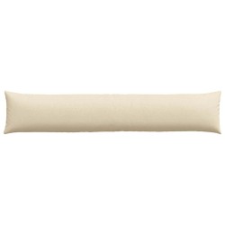 Coussins de canapé 2 pcs Crème 200 x 40 cm tissu 519212519212