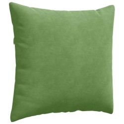 Coussins de canapé 2 pcs Vert clair 45 x 45 cm 519214519214