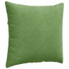 Coussins de canapé 2 pcs Vert clair 45 x 45 cm 519214519214