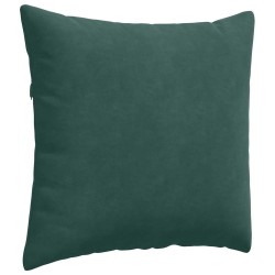 Coussins de canapé 2 pcs Vert foncé 45 x 45 cm 519215519215