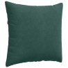 Coussins de canapé 2 pcs Vert foncé 45 x 45 cm 519215519215