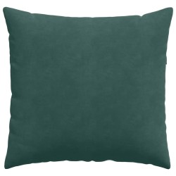 Coussins de canapé 2 pcs Vert foncé 45 x 45 cm 519215519215