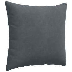 Coussins de canapé 2 pcs Gris foncé 45 x 45 cm 519216519216