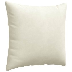 Coussins de canapé 2 pcs Crème 45 x 45 cm 519218519218