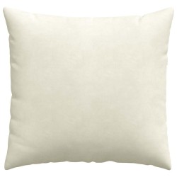 Coussins de canapé 2 pcs Crème 45 x 45 cm 519218519218