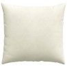Coussins de canapé 2 pcs Crème 45 x 45 cm 519218519218