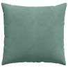 Coussins de canapé 2 pcs Vert Mer 45 x 45 cm 519219519219