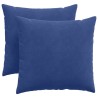 Coussins de canapé 2 pcs Bleu police 45 x 45 cm 519220519220