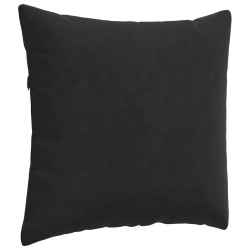 Coussins de canapé 2 pcs Noir 45 x 45 cm 519222519222