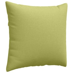Coussins de canapé 2 pcs Vert clair 50 x 50 cm tissu 519224519224