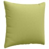 Coussins de canapé 2 pcs Vert clair 50 x 50 cm tissu 519224519224