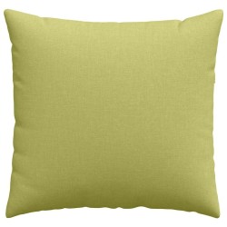 Coussins de canapé 2 pcs Vert clair 50 x 50 cm tissu 519224519224