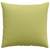 Coussins de canapé 2 pcs Vert clair 50 x 50 cm tissu 519224519224