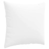Coussins de canapé 2 pcs Blanc 50 x 50 cm tissu 519227519227