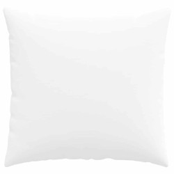 Coussins de canapé 2 pcs Blanc 50 x 50 cm tissu 519227519227