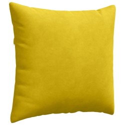 Coussins de canapé 2 pcs Jaune 45 x 45 cm 519228519228