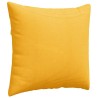 Coussins de canapé 2 pcs Jaune clair 45 x 45 cm 519229519229