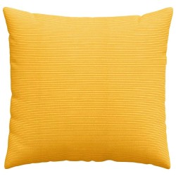 Coussins de canapé 2 pcs Jaune clair 45 x 45 cm 519229519229