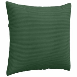 Coussins de canapé 2 pcs Vert foncé 45 x 45 cm 519230519230
