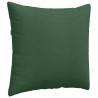 Coussins de canapé 2 pcs Vert foncé 45 x 45 cm 519230519230
