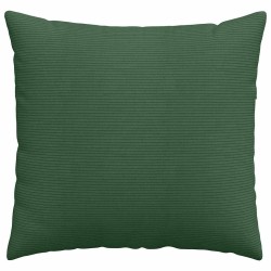 Coussins de canapé 2 pcs Vert foncé 45 x 45 cm 519230519230