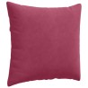 Coussins de canapé 2 pcs Bordeaux 45 x 45 cm 519231519231