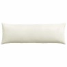 Coussins de canapé 2 pcs Crème 120 x 40 cm 519236519236