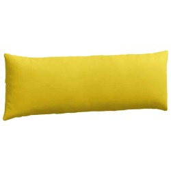 Coussins de canapé 2 pcs Jaune 120 x 40 cm 519238519238