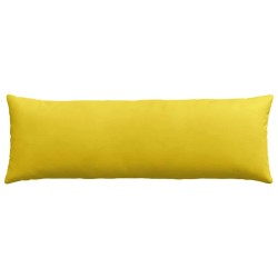 Coussins de canapé 2 pcs Jaune 120 x 40 cm 519238519238