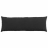 Coussins de canapé 2 pcs Noir 120 x 40 cm 519239519239