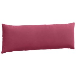 Coussins de canapé 2 pcs Bordeaux 120 x 40 cm 519240519240