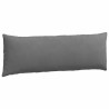 Coussins de canapé 2 pcs Gris foncé 120 x 40 cm tissu 519243519243