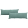 Coussins de canapé 2 pcs Vert Mer 120 x 40 cm 519244519244