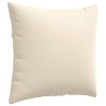 Coussins de canapé 2 pcs Beige 45 x 45 cm tissu 519249519249