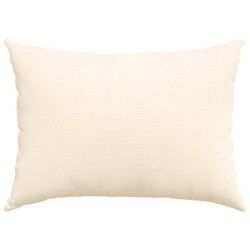 Coussins de canapé 2 pcs Crème 70 x 50 cm 519252519252