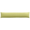 Coussins de canapé 2 pcs Vert clair 200 x 40 cm tissu 519255519255