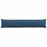 Coussins de canapé 2 pcs Bleu 200 x 40 cm tissu 519256519256