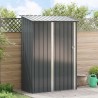 Cabanons de jardin Anthracite 140,5 x 74 x 200 cm Métал 519257519257