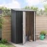 Cabanons de jardin Anthracite 140,5 x 74 x 200 cm Métал 519257519257