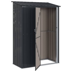 Cabanons de jardin Anthracite 140,5 x 74 x 200 cm Métал 519257519257