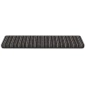 Tapis d'escalier auto-adhésifs 15 pcs Anthracite 65 x 21 x 4 cm 519265519265