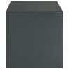 Coffre-fort numérique Gris foncé 31 x 20 x 20 cm Acier 519273519273