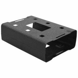 Coffre de voiture avec verrouillage Noir 22 x 16 x 7 cm Acier 519277519277