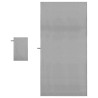 Set de serviettes de sport 2 pcs Gris foncé tissu 519283519283