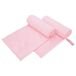 Serviettes de sport 2 pcs Rose 200 x 100 cm 519286519286