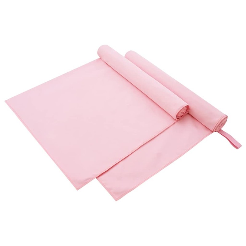 Serviettes de sport 2 pcs Rose 180 x 90 cm 519287519287