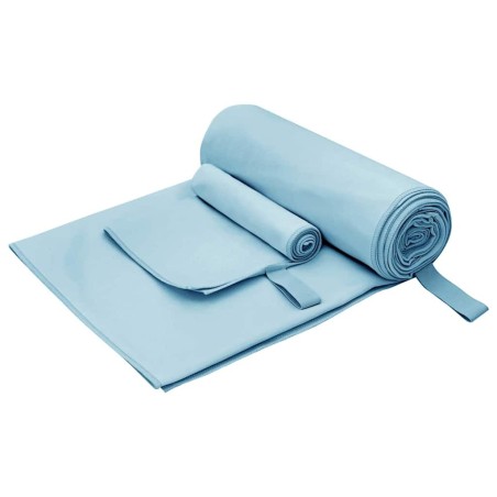 Set de serviettes de sport 2 pcs Bleu tissu 519291519291