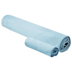 Set de serviettes de sport 2 pcs Bleu tissu 519291519291