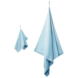 Set de serviettes de sport 2 pcs Bleu tissu 519291519291